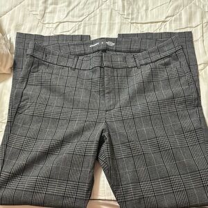 Gray Plaid Pants PIXIE FLARE SIZE 16 WORN ONCE